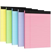 3pcs Legal Pads 8.5 x 11, Notepads 8.5 x 11 College Ruled Notebook, Writing Pads of Paper,Yellow Note Pads, Memo Pad Papers Perforate Legal Notepads Narrow Ruled Line,30 Sheets/Pack