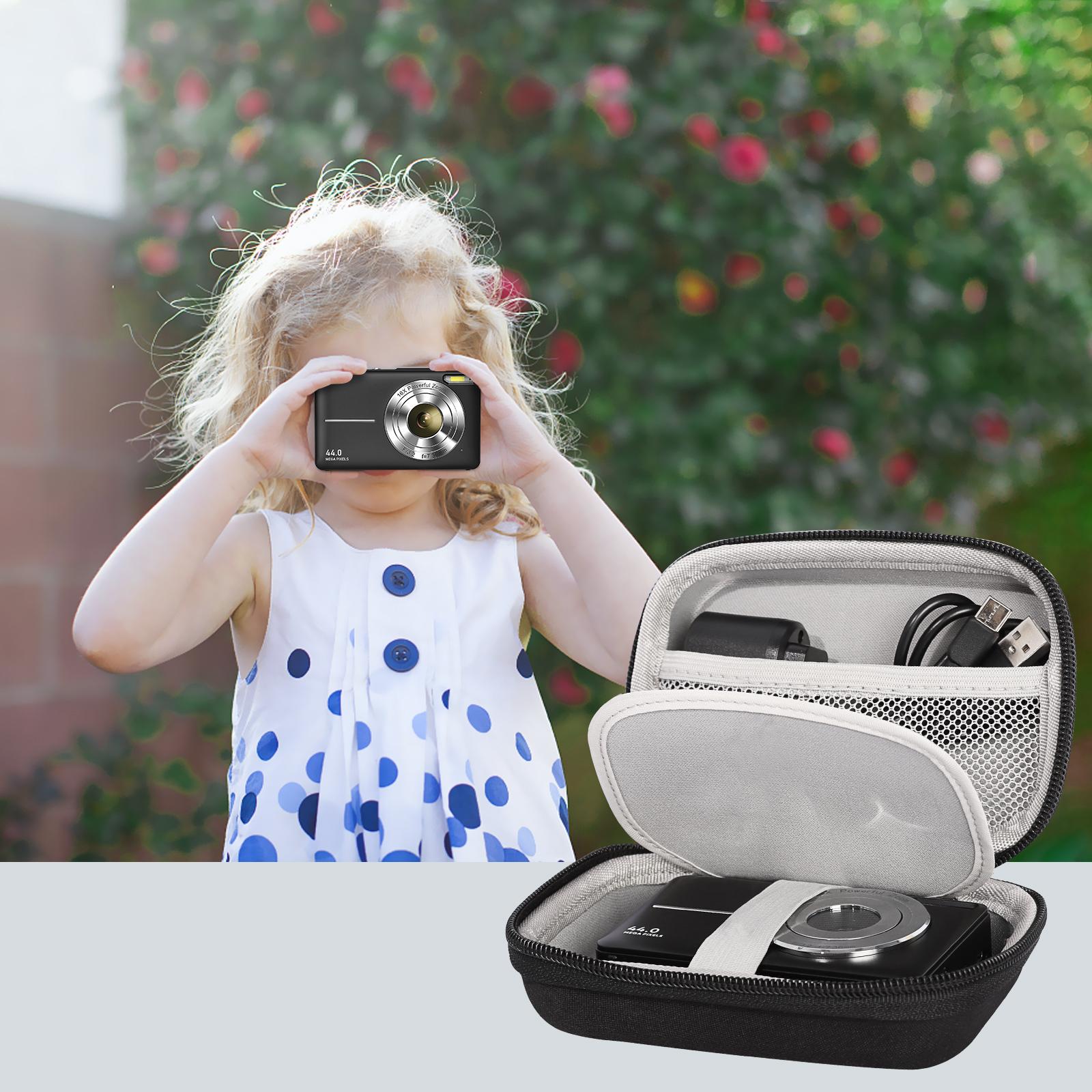 Camera Storage Bag, Square Camera Storage Bag, Multifunctional Camera Storage Bag for Travel & Outdoor, Scratch Proof & Waterproof Camera Zipper Bag, Camera Accessories