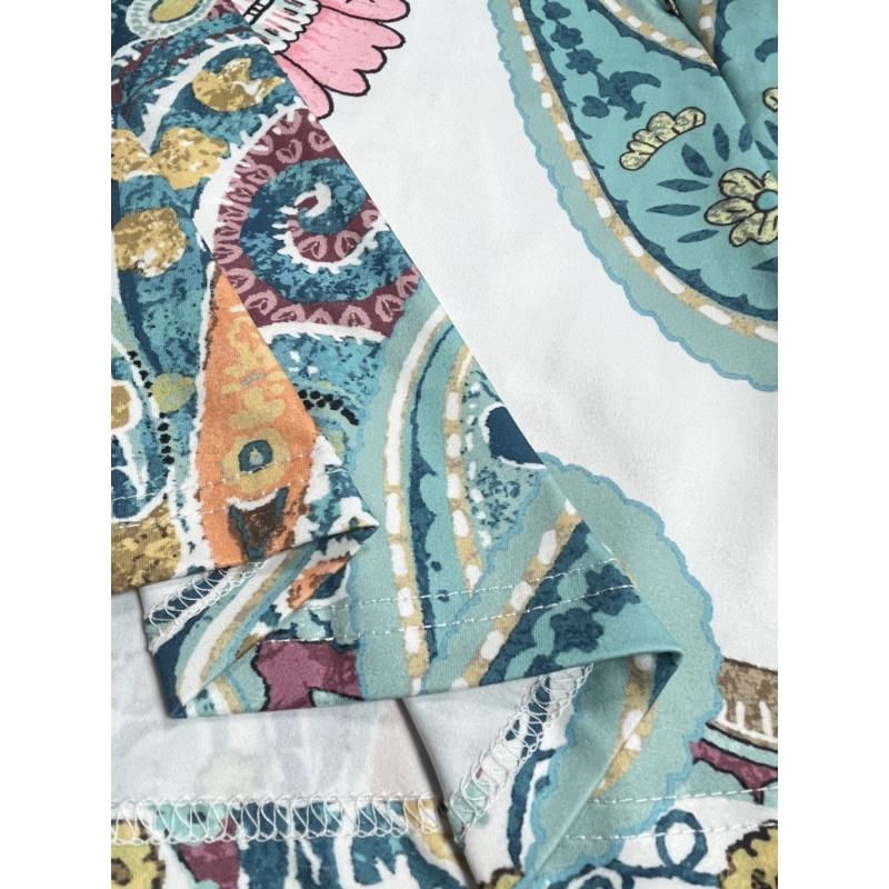 Women's Summer Vintage China Print Casual Long Dress – Loose Beach Cover-Up, Adjustable Spaghetti Strap Flowy Artistic Sundress