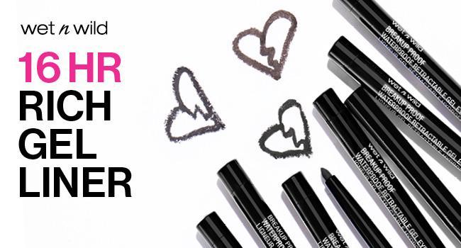 Mega Last Breakup Proof Retractable Eyeliner - Waterproof 16-Hour Long-Lasting Wear, Cruelty-Free & Vegan - Dark Brown
