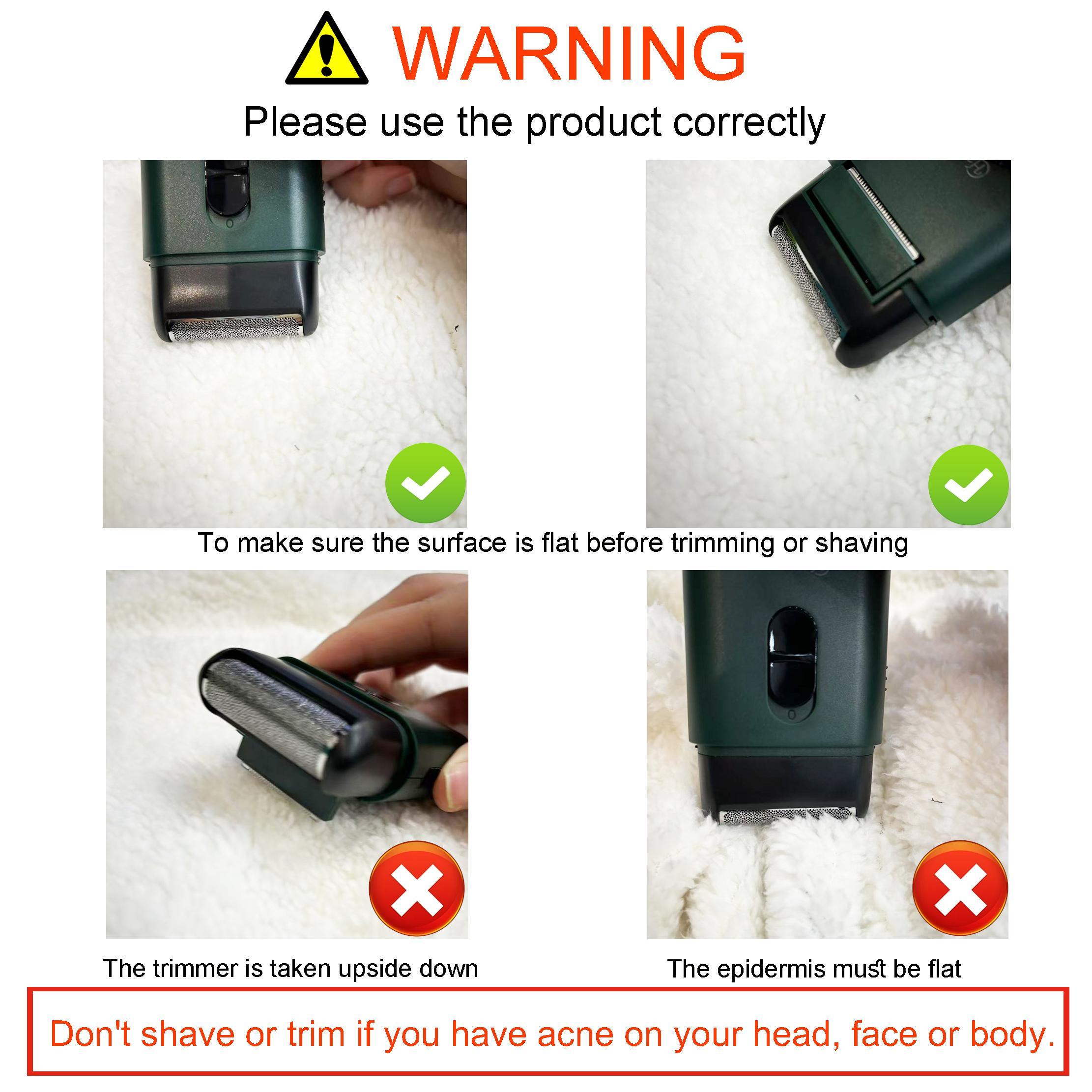 Portable Electric Hair Trimmer, 1 Box USB Rechargeable Beard Trimmer, Beard & Mustache Shaver, Great for Men Stylists Barber Barbershop Salon Home Use, Wireless Hair Trimmer, High Quality Trimmer