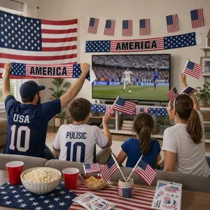 🇺 🇸   2026 USA Set,USA Flag Themed Fan Cheer Kit,Fan Cheer Bundle