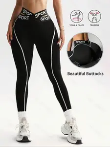 1 Piece Sporty Long Pants, Ideal for Active Wear, Comfortable and Durable Design, Perfect for Gym and Outdoor Activities