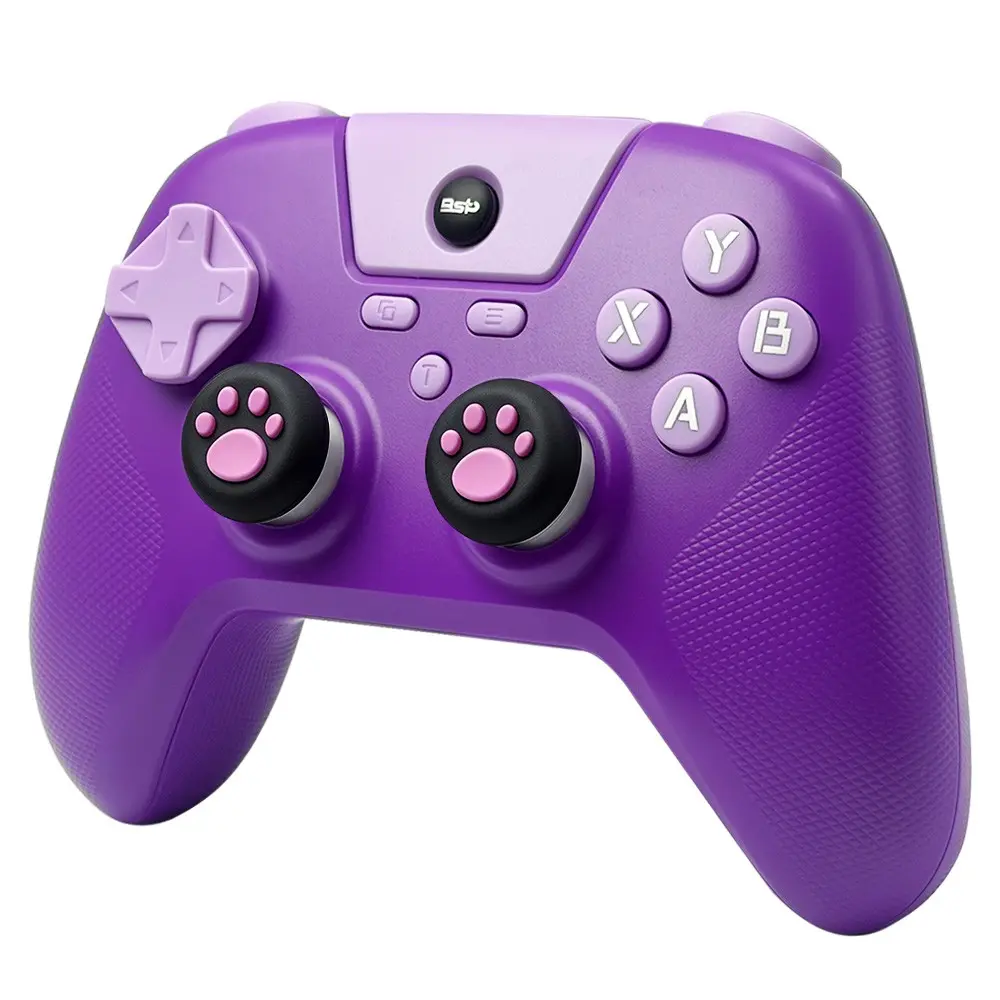G3 Wireless Game Controller Anti-sweat Anti-slip Gamepad with Thumb Grip Caps for PC P4 Android iOS Switch Turbo Macro Back Key