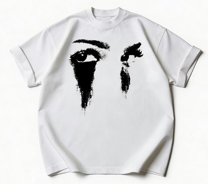 Retro Vintage Portrait Graphic Cotton T-Shirt Unisex Casual Wear Round Neck Premium Fabric Menswear Perfect Gift For Men And Women 100%25 Pure Cotton Soft Texture Breathable Streetwear Tshirt