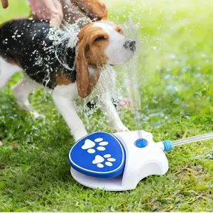 Activate Dog Watering Can, Outdoor Pet Drinking Dispenser, Dog Water Toy, Freshwater Feeder with Hose, Suitable for Small and Large Dogs Cats