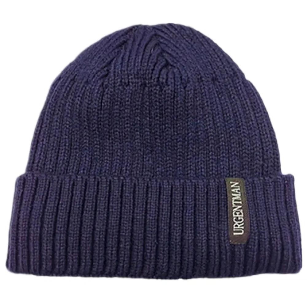 Hot Sale Premium Warm Winter Hat Stylish Plush Fur Lined Thick Cozy Beanie Hat Outdoor Casual Knitted Hats For Men & Women