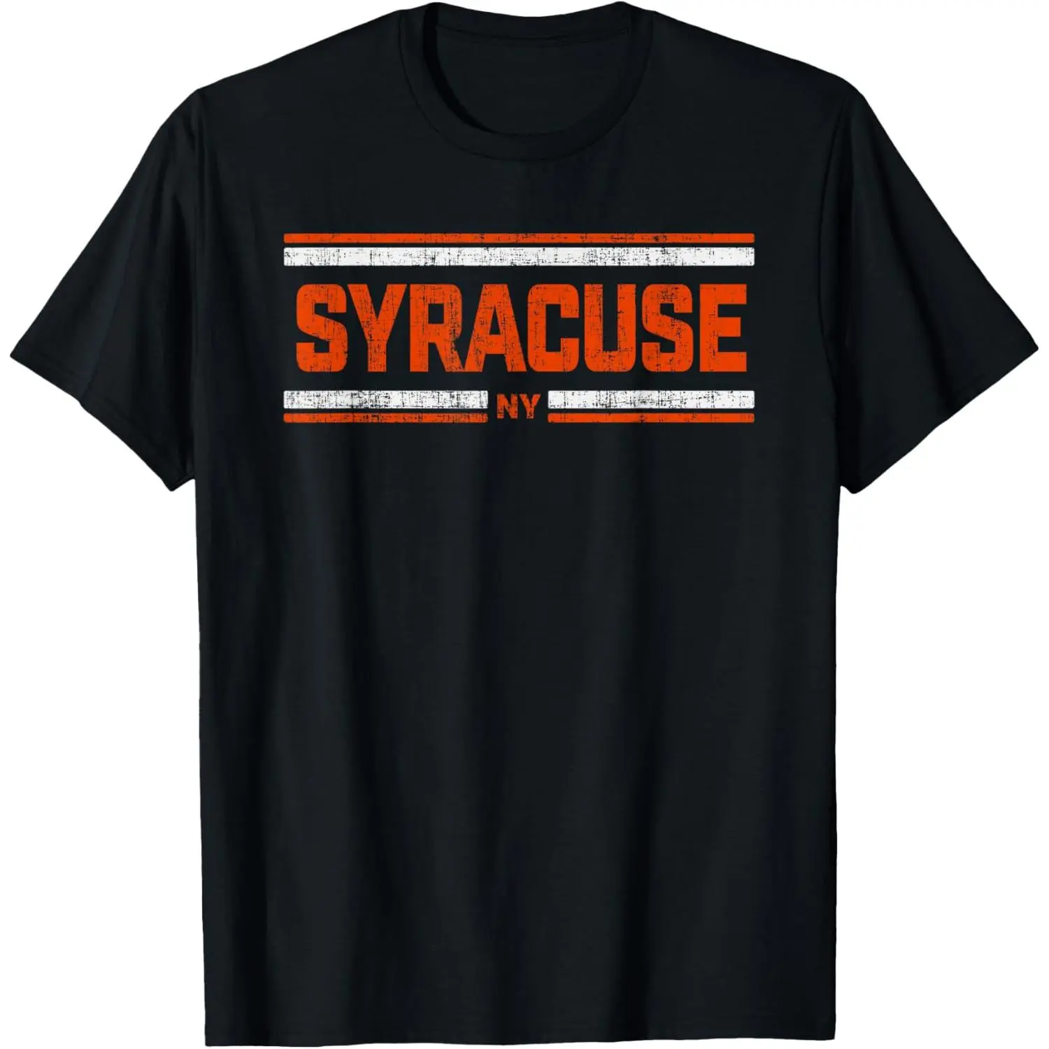 Syracuse NY Graphic T-Shirt |   Classic City Style Short Sleeve Casual Tee