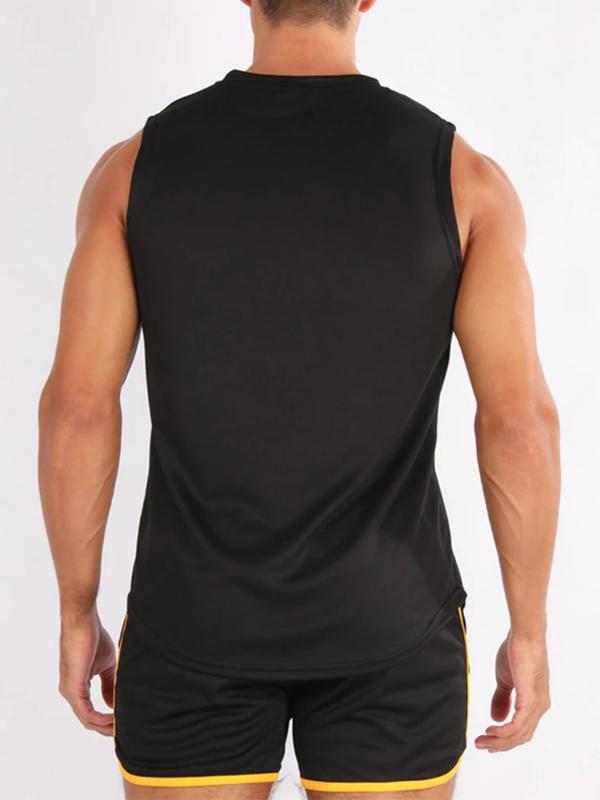 Kyn Apparel 2026 Summer  Men's Sleeveless Fitness Vest New Running Gym Sportswear Printed Men's Clothing for Fitness And Running