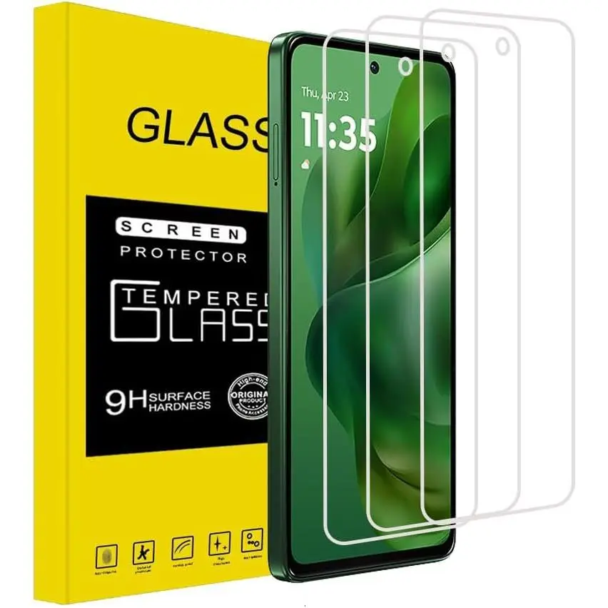 [3-Pack Compatible with  G POWER 2025 screen protector Tempered Glass,9H Hardness, Anti-Scratch, Bubble Free, easy to install (Clear)