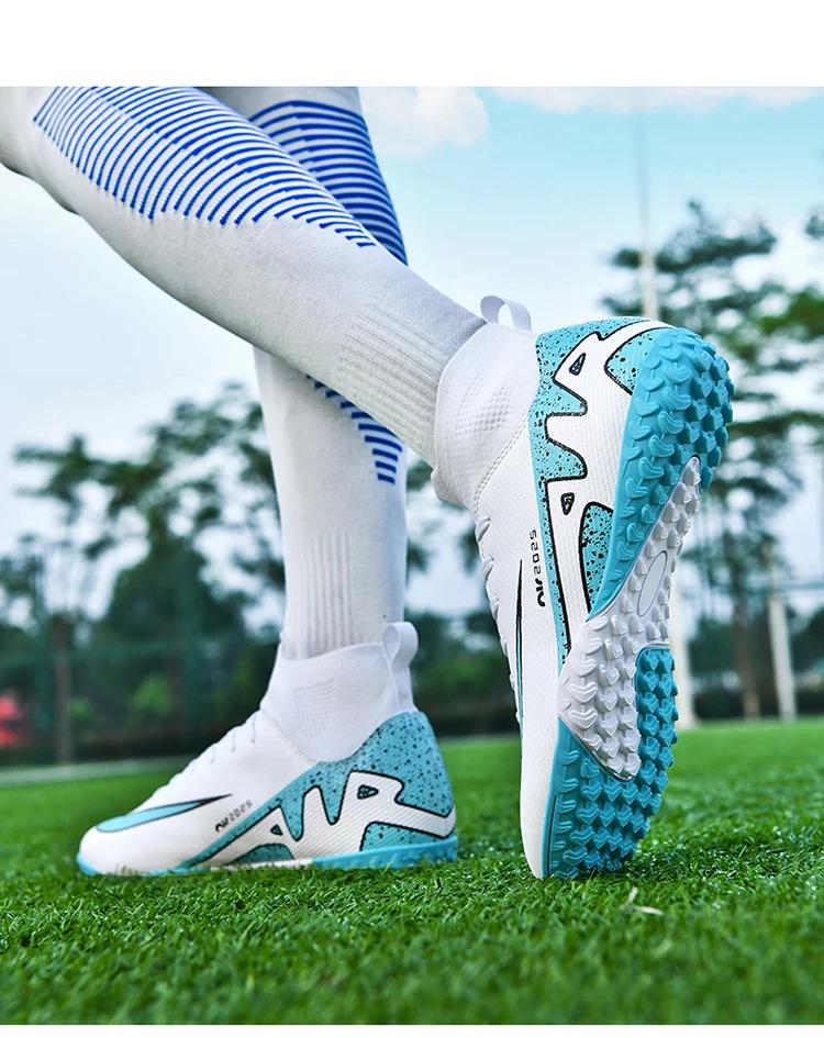 Unisex Soccer Shoes TF/AG Society Futsal Top Quality Unisex Training Football Shoes Original Resistant Comfortable Football Boots Unisex Soccer Shoes TF/AG Society Futsal Top Quality Unisex Training Football Shoes Original Resistant Comfortable Football Boots