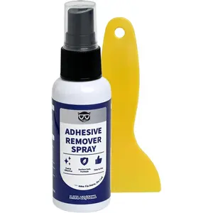 Adhesive Remover  - 50ml, Water-Based Glue & Sticker Remover for Labels, Tape , , , , Wax, Safe for Glass, Metal, Ceramic Tile Surfaces, Neutral PH (1.7 fl oz)