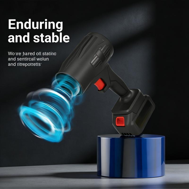 21V High-Power Cordless Handheld Blower with Battery, Lightweight Design, Powerful Airflow, Suitable for Yard, Lawn Care, Snow Removal, and Dust Removal in Various Scenarios