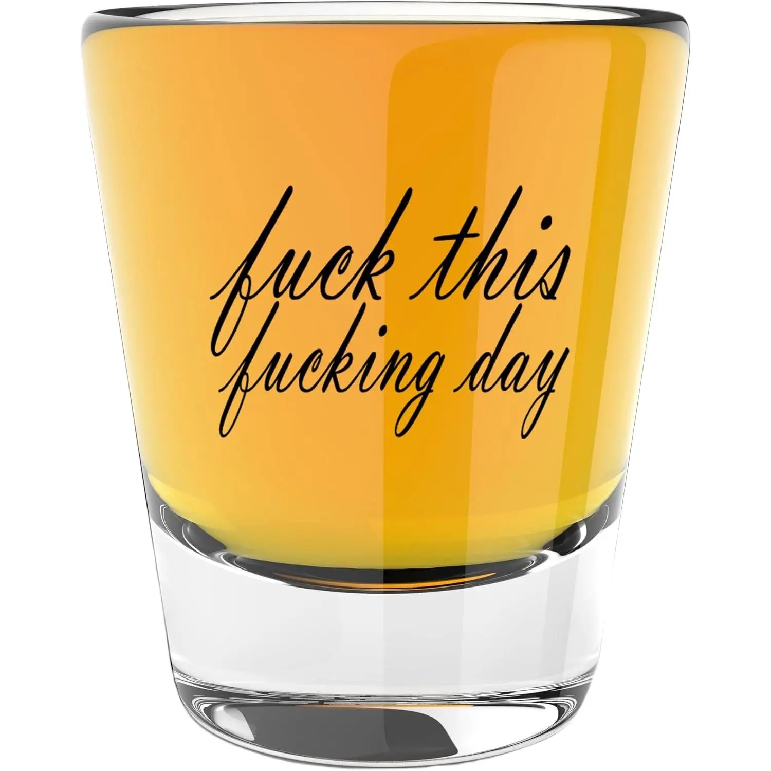 Bad Day Shot Glass, Funny Shot Glasses for Adults, Drinking Gifts for Men