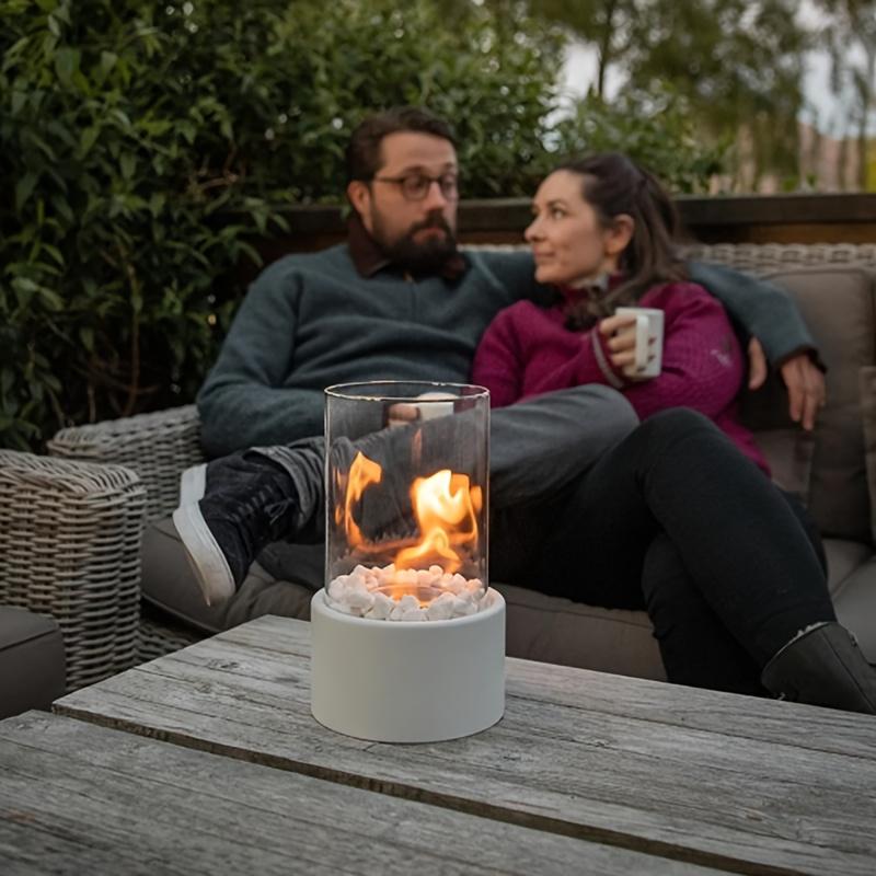 Portable Fire Bowl, Outdoor Fire Pit, Tabletop Fire Pit, Desktop Fire Bowl, Bioethanol Fireplace, Indoor & Outdoor Heating Equipment