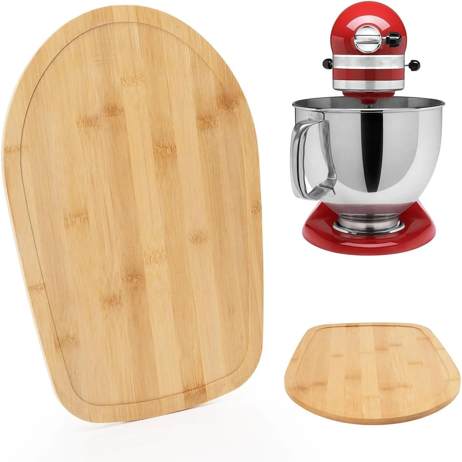 Sturdy ABS Synthetic Silent Sliding Tray for 4-4.5 Qt & 4.5-5 Qt Tilt-Stand Mixers, Practical Kitchen Countertop Storage Accessory with Manufacturer Warranty, Ideal Present for Mixer Owners