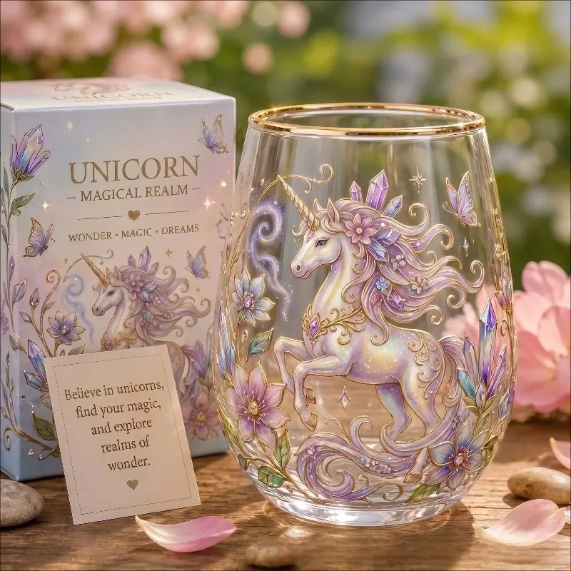 1Pc 2026 Bee Garden Glass Tea Cup, Floral Honeycomb Design, Golden Rim Drinking Glasses for Hot & Cold Drinks, Natural Art Aesthetic Decorative Cup, Ideal Gift for Women, Mom & Wife