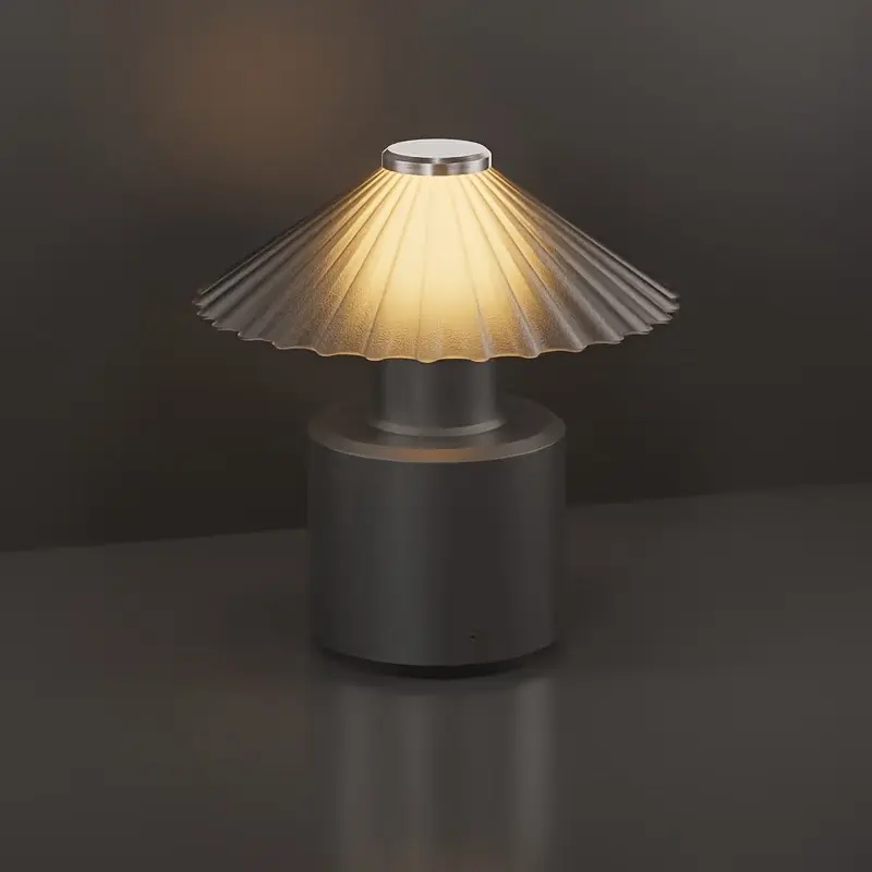 Dimmable Touch-Sensitive LED Bedside Lamp, Type-C USB Rechargeable Ambient Table Lamp, Bedroom Night Light, Artistic Decorative Lamp, Kitchen Countertop & Desk Reading Lamp, Portable Party Ambient Light, Creative Christmas Decorative Table Lamp