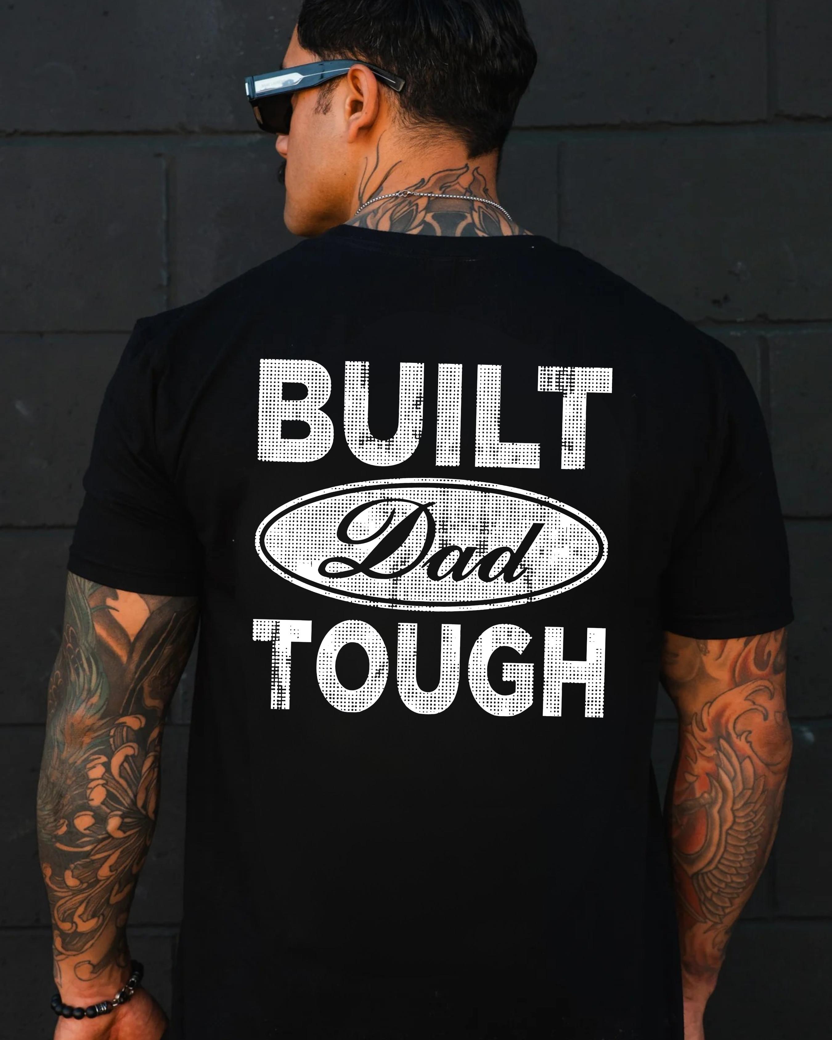 "Tough Guy Dad" T-shirt, Funny Dad Pride T-shirt, Blue-collar Dad Pattern T-shirt, Humorous Tough Guy Dad T-shirt, Father's Day gift, Dad sweatshirt, Dad hoodie