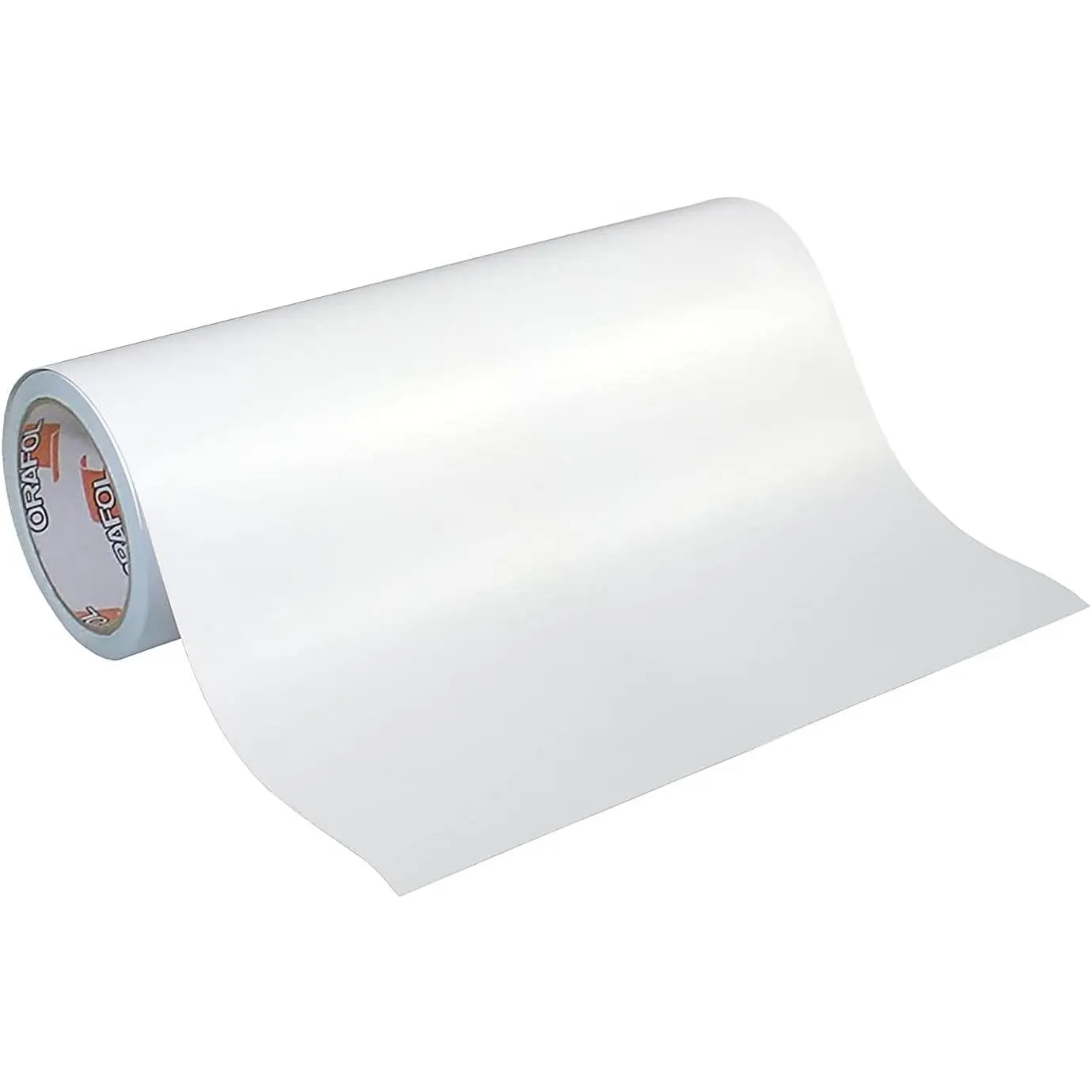 Roll of Matte  631 White Removable Vinyl Works with  Vinyl Cutters - White - 12" x10FT