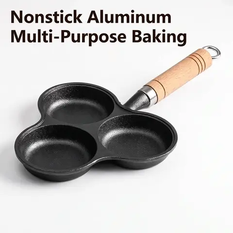 Round Cake Mold, 1 Box Non Stick Aluminum Die Cast Baking Pan, Muffin Pan, Nonstick Cupcake Pans, Baking Tool for Cupcake, Brownies, Scones, Cornbread, Bakeware, Baking Supplies