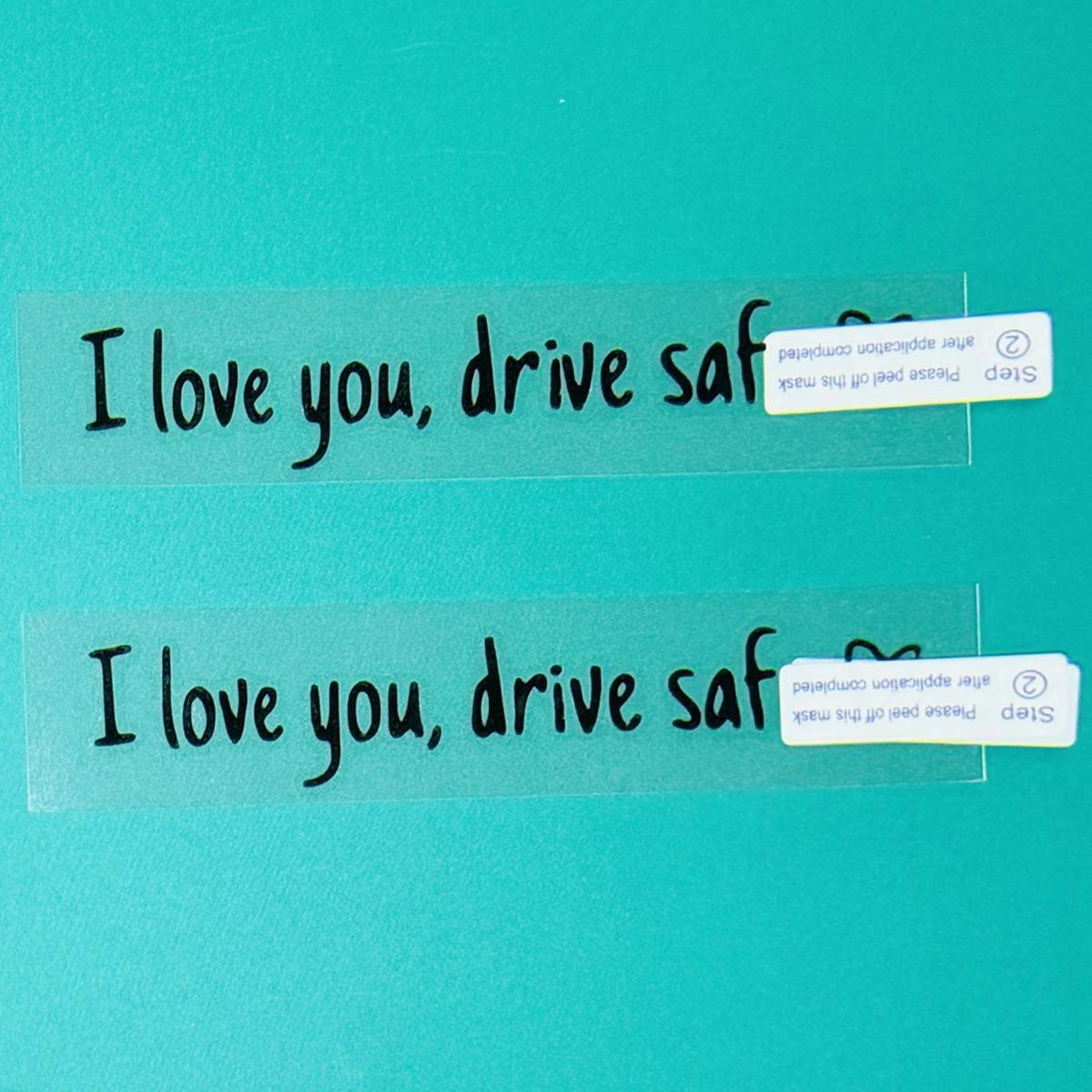 4 PCS Letter Pattern Car Rearview Mirror Sticker, Car Rearview Mirror Decal Sticker, Decorative Car Sticker, Universal Car Accessories for Women & Girls.