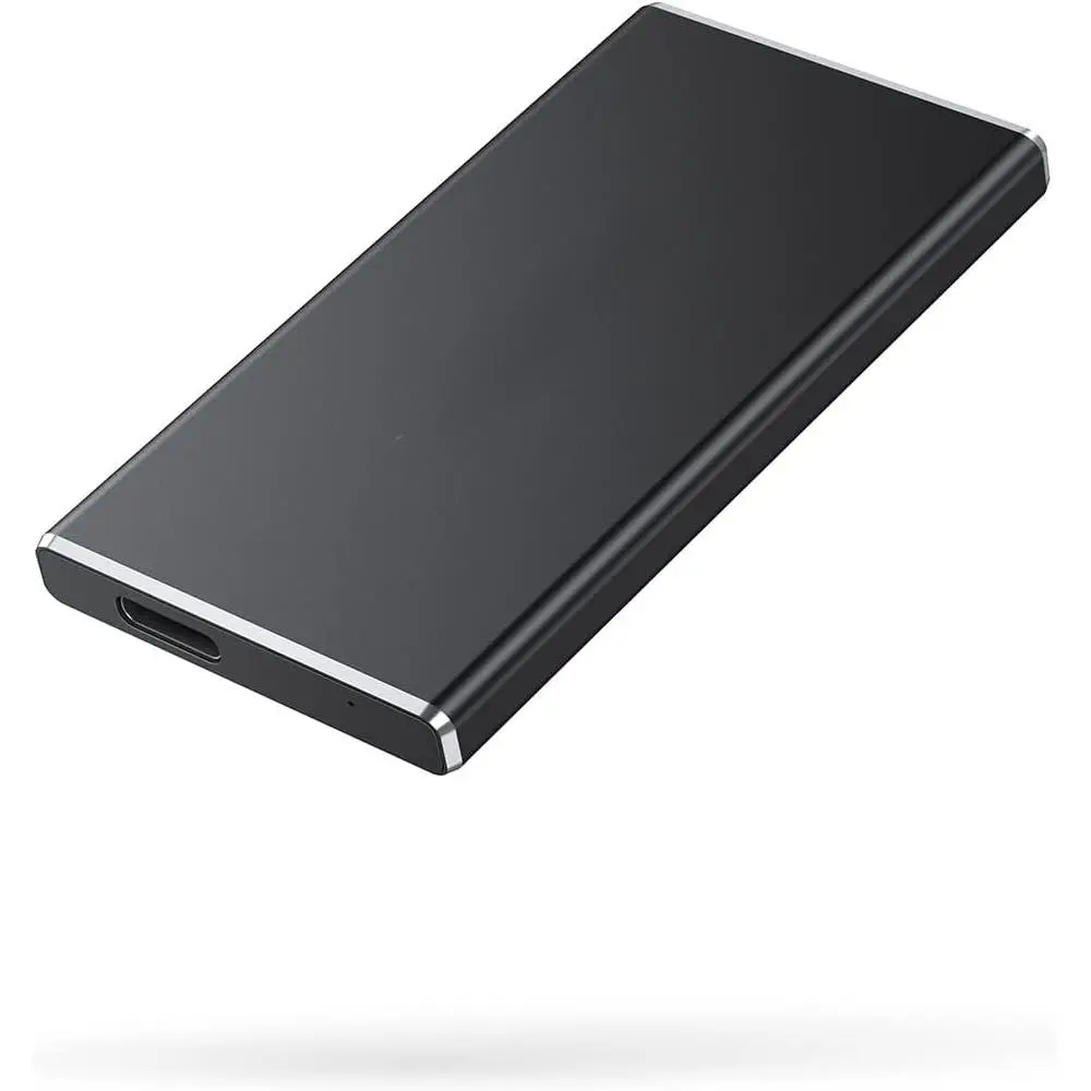 250GB Portable External SSD, USB 3.1 Gen2 430MB/s  Data Transfer, Metal USB C Mini Portable External Solid State Drive for PC, Laptop, Phones and