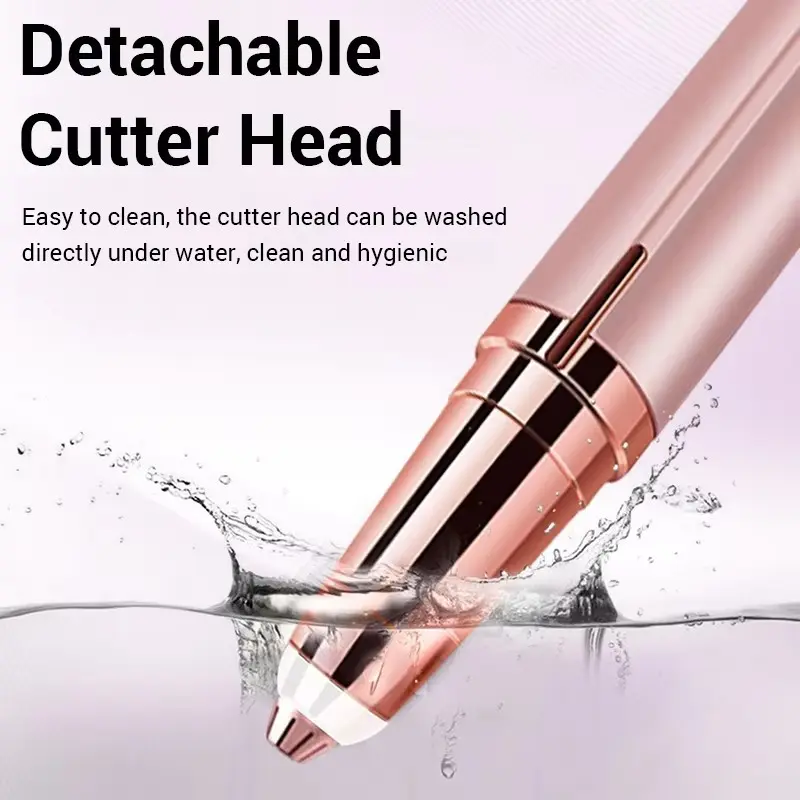 Beginner-Friendly Electric Brow Trimmer, Safe Pain-Free Design, Smart Scratch-Proof, Portable Mini Epilator, Perfect Brow Shape