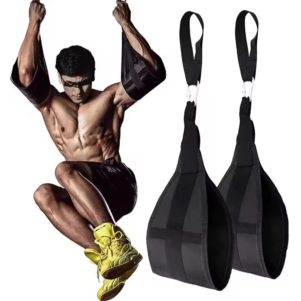 Hanging Ab Straps for Pull Up Bar: Gym Ab Sling Straps for Arm Pull up Workout Support for Training Knee and Leg Raises, Home Gym Workout for Men Women