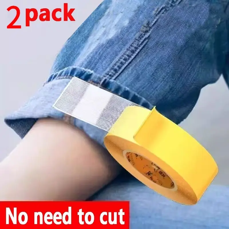 Self-Adhesive No Sew Fabric Hemming Tape, Adhesive Backed Strong Bond Cloth Repair Patch, Multi-Functional Seam Alteration Tape for Daily Clothing Fixing