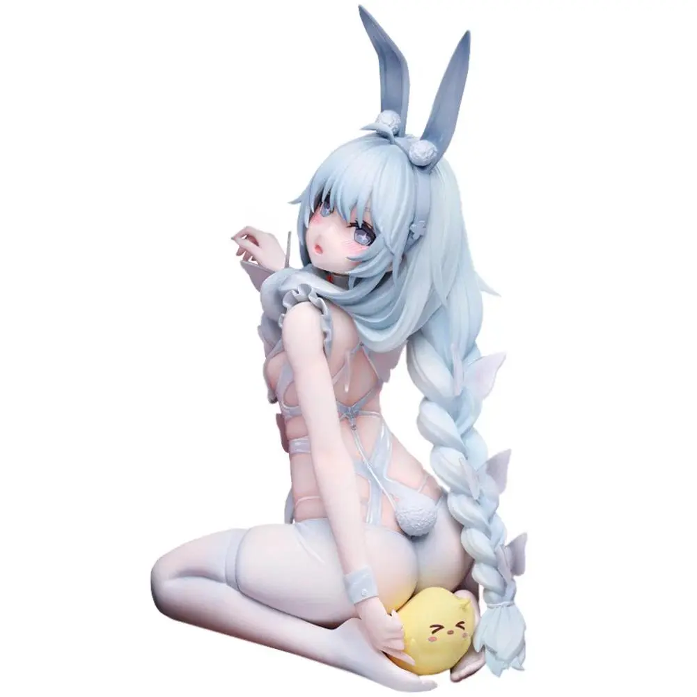 Anime MNF Le Malin Figures Sitting Pose Action Figure Beauty Bunny Model Worth Collecting Figures Desktop Decoration Gift 13cm