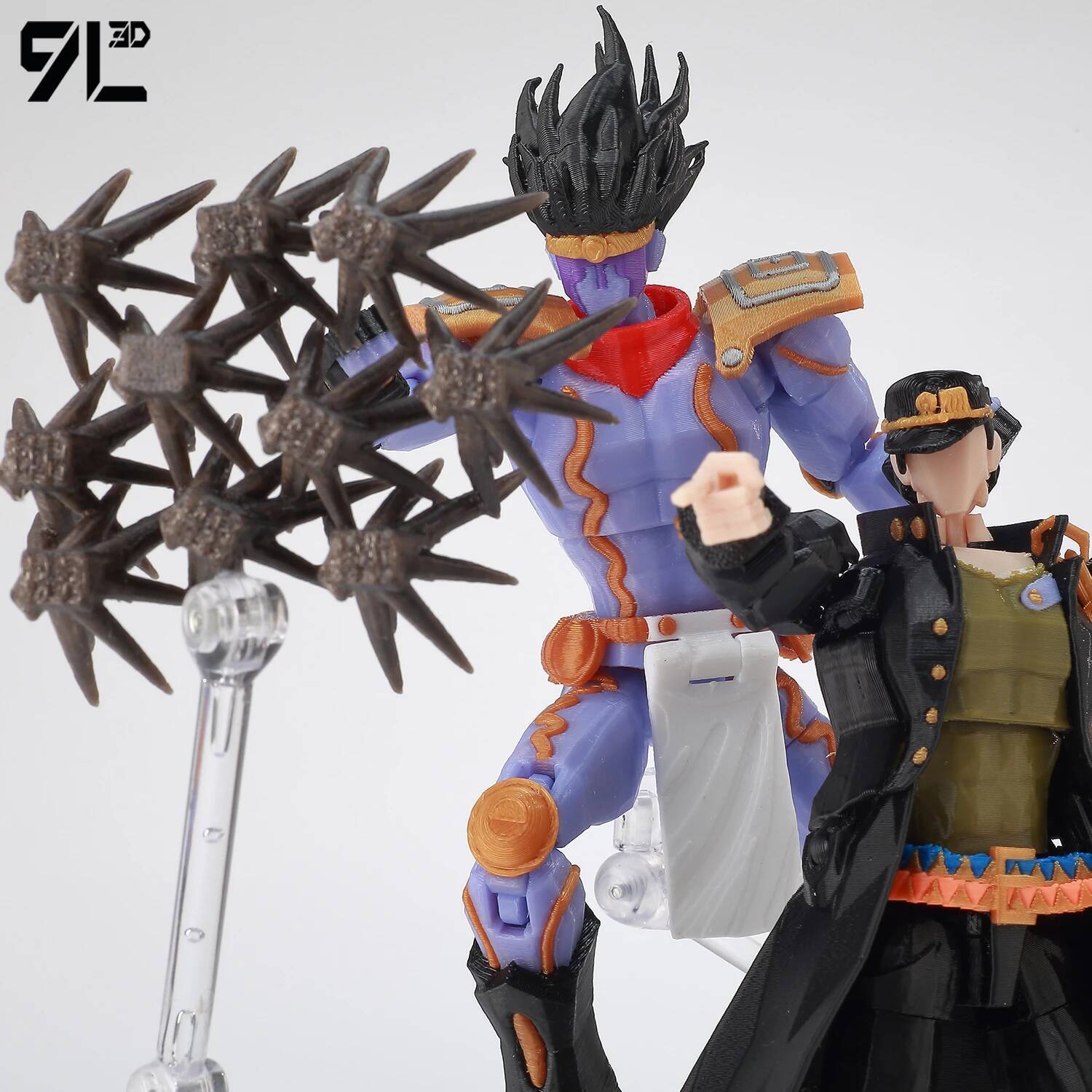 9L3D Printed JoJo's Lucky 13 Dummy 13 Titan 13 T13 Multi-Jointed Action Figures Collection Hobby Model Ornaments Boys Toys Gifts