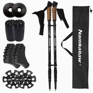 Adjustable Telescopic Hiking Poles | Lightweight Non-Slip Trekking Sticks, Essential Gear for Mountaineering, Camping & Outdoor Walking