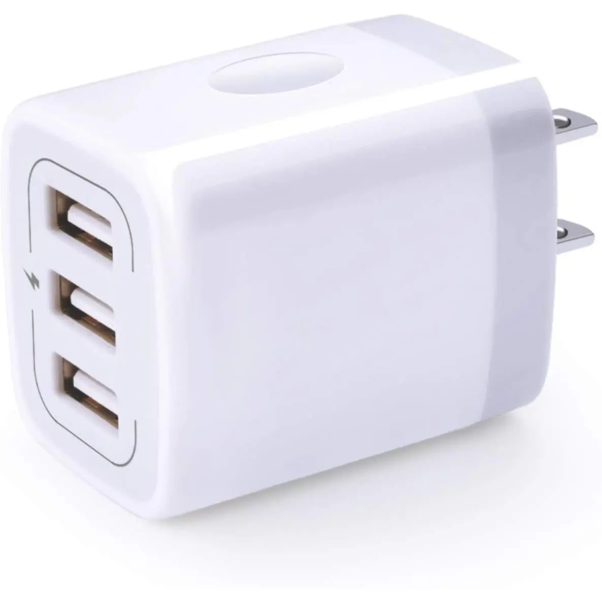 USB Charger Cube Wall Charger Plug  3.1A 3 Muti Port USB Adapter Plug | USB  Station Box Base for  17 16 15 14 13 12 Pro Max Mini SE 11 Pro Max  Phones  Block