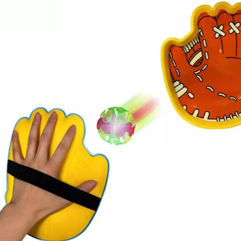 Catch Ball Toss Catch Game Set Gameplay Light-Up Ball Light-Up Suction Cup Balls Easy to operate Interactive Toy