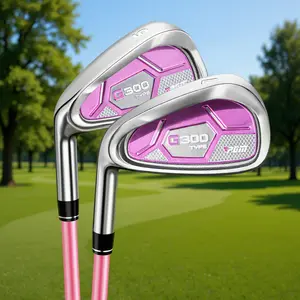 2026 Direct Supply Left-Handed No.7 Iron Women's Golf Club Stainless Steel Head Large Sweet Spot Practice Club