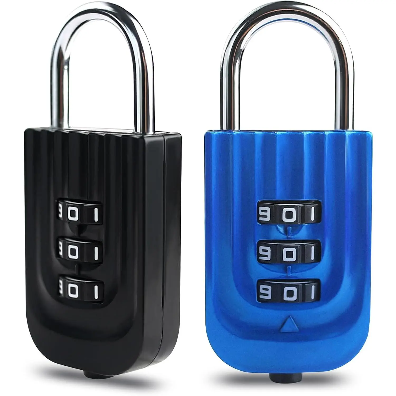Gym Locker Lock with Code, Small Combination Lock for Locker, 3 Digit Combination Padlock, Combo Padlock for School, Storage Case, Outdoor Fence, Suitcase, Bag Zipper, Candados, Toolbox