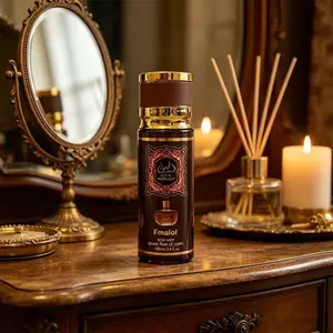 Fmalol Oud in Moonlight Body Spray, 100ML, Long-Lasting Woody Oud Perfume, Unisex, Alcohol-Free, Deodorizing & Energizing, Arabic Inspired