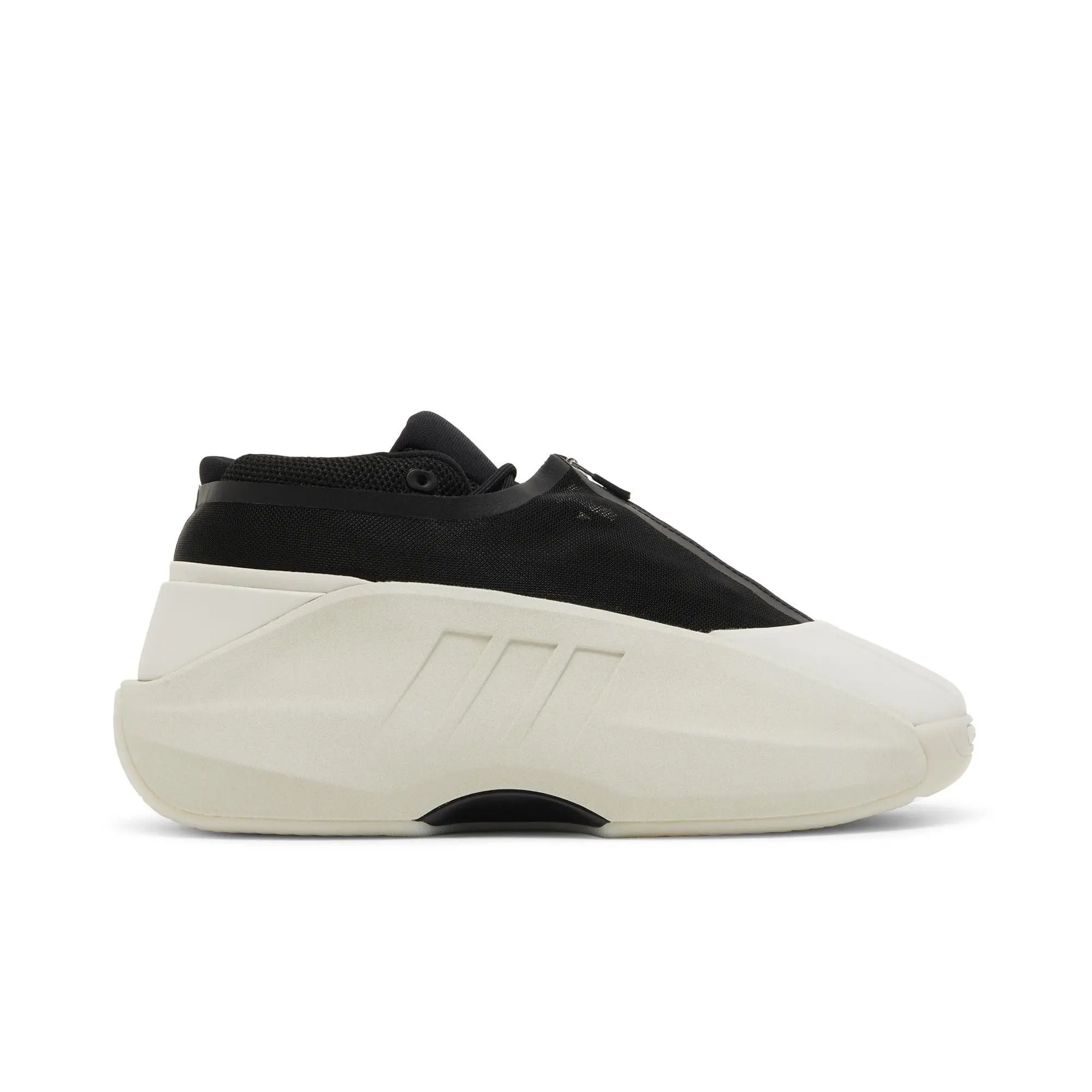adidas Crazy IIInfinity 'Chalk' Unisex Below Ankle Retro Basketball Shoes, Talc/Core Black/Pulse Olive, Unisex Wear, Style IE3079