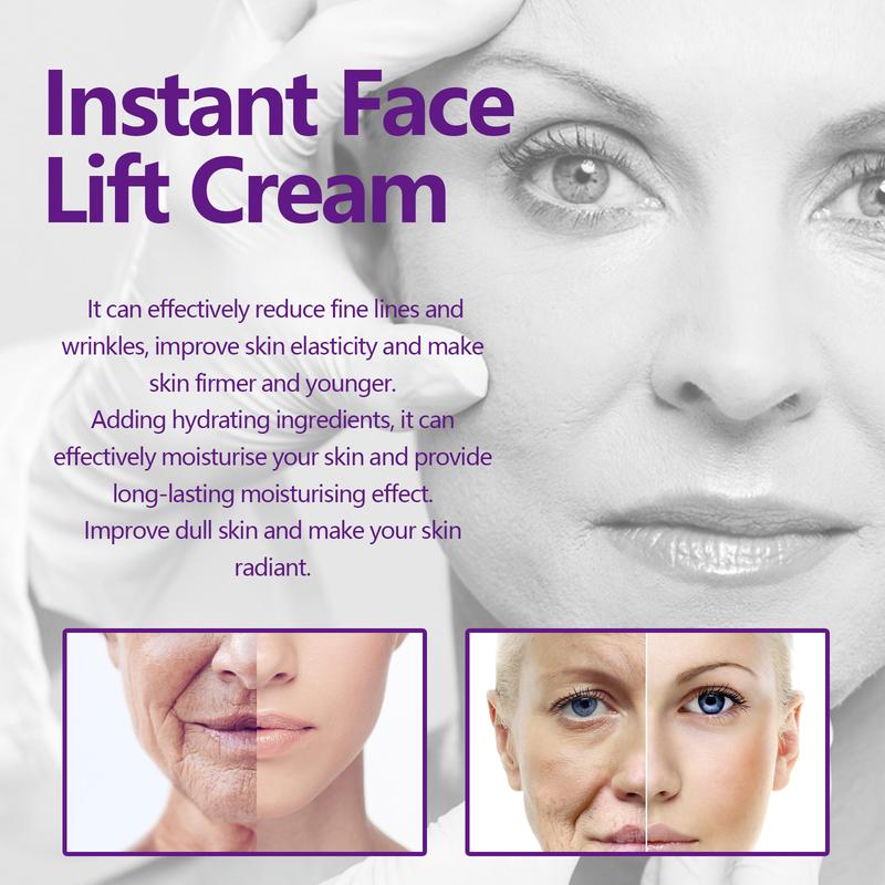 Hoygi Instant Face Lift Cream, Reduce Fine Lines On The Face With Gentle Moisturizing Cream For Wrinkled Skin pimplepatches