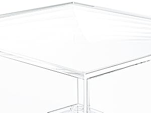 Stackable Drawer Storage,4Pack Clear Drawer Bins for Vanity,Bedroom and Bathroom Storage,Kitchen Cabinet Organized,Makeup Organizer for store cosmetics and skincares. Boxes