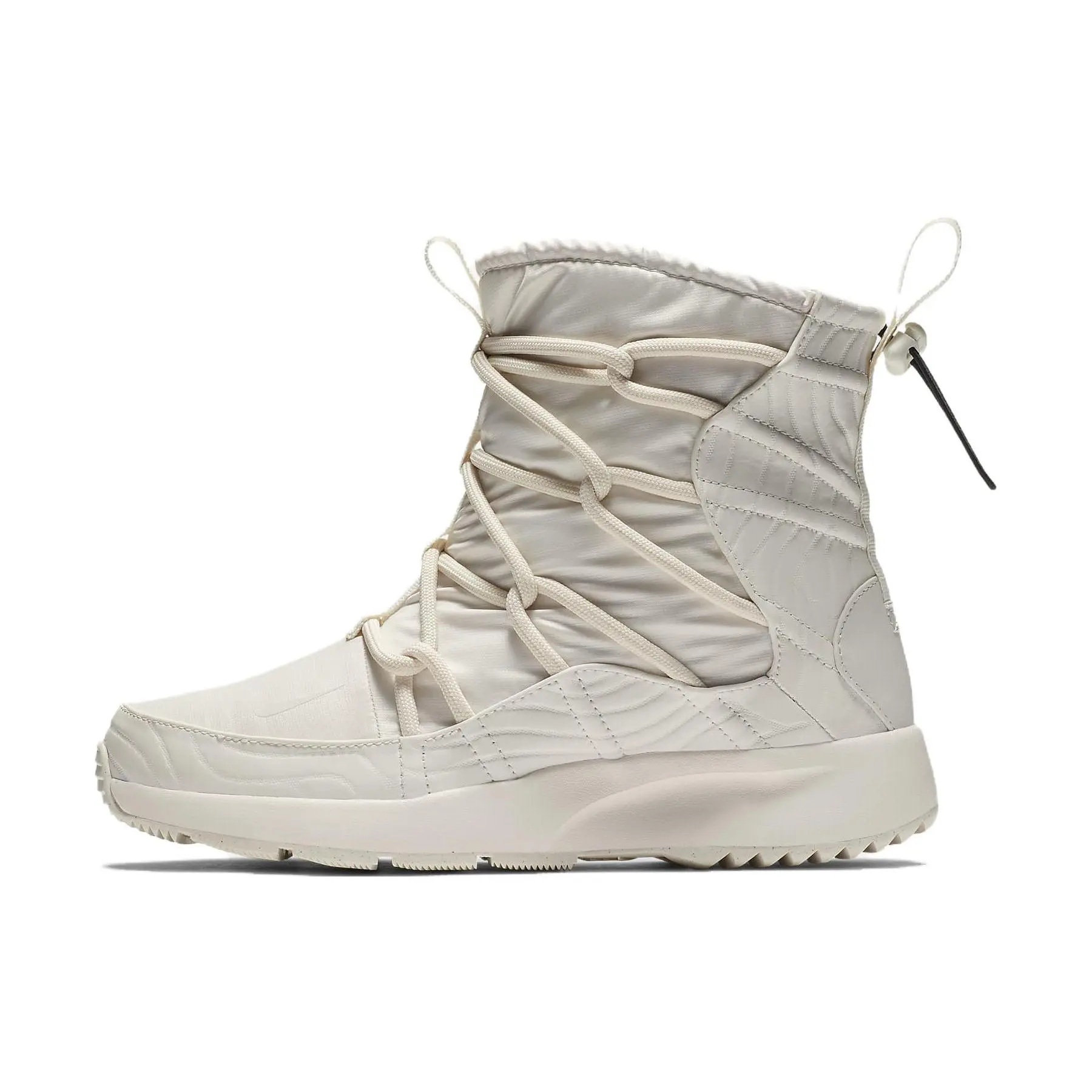 Nike Tanjun Women's Casual Comfort Low-Cut Snow Boots in Beige Verifiable, with credentials and supporting global authentication