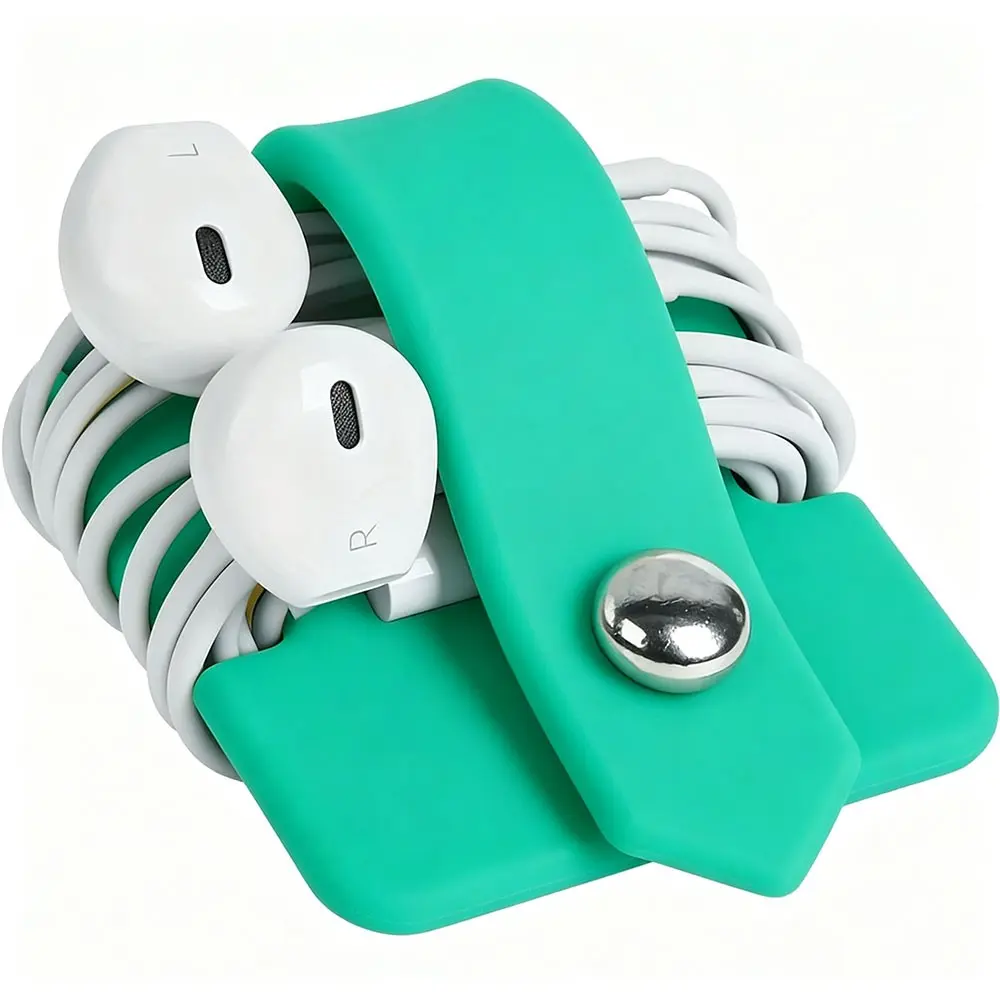 Earphone Wire Organizer, Cable Winder for Earphones, No Ca_prop_65_re/ca_prop_65_ca, Includes 1 Earphone Winder (no Earphones Included)