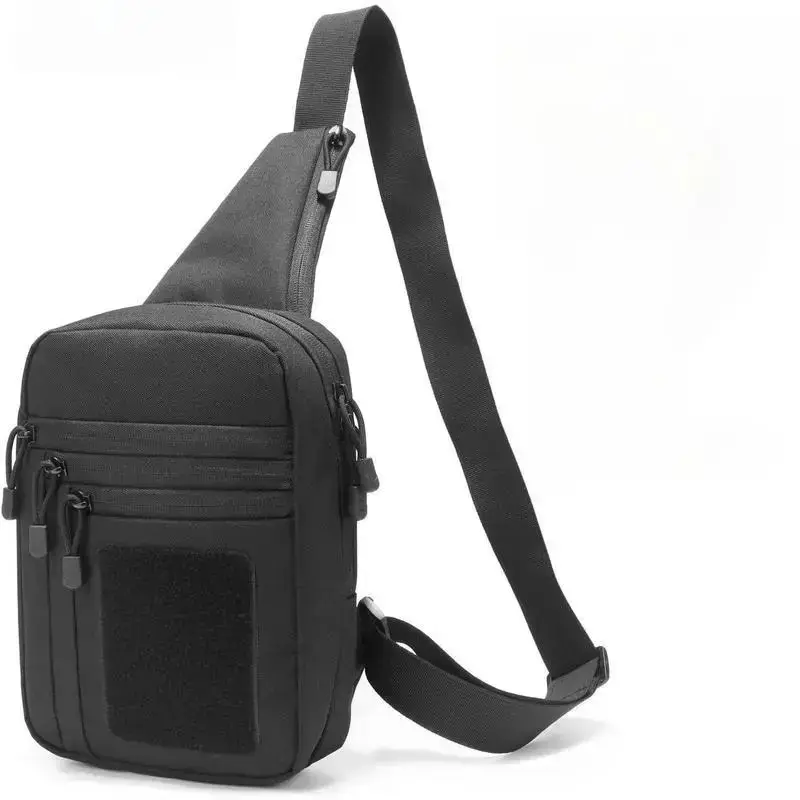 Tactical CCW Chest Bag for Concealed Pistol Carry, Sturdy Lightweight Single Shoulder Messenger Bag Unisex for Outdoor Daily Commute On‑the‑Go Use