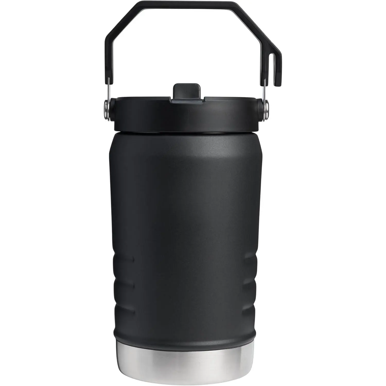 Portable Insulated Water Bottle, Stainless Steel Tumbler with Handle and Leak-Proof Flip Straw Lid, BPA-Free for Sports & Travel