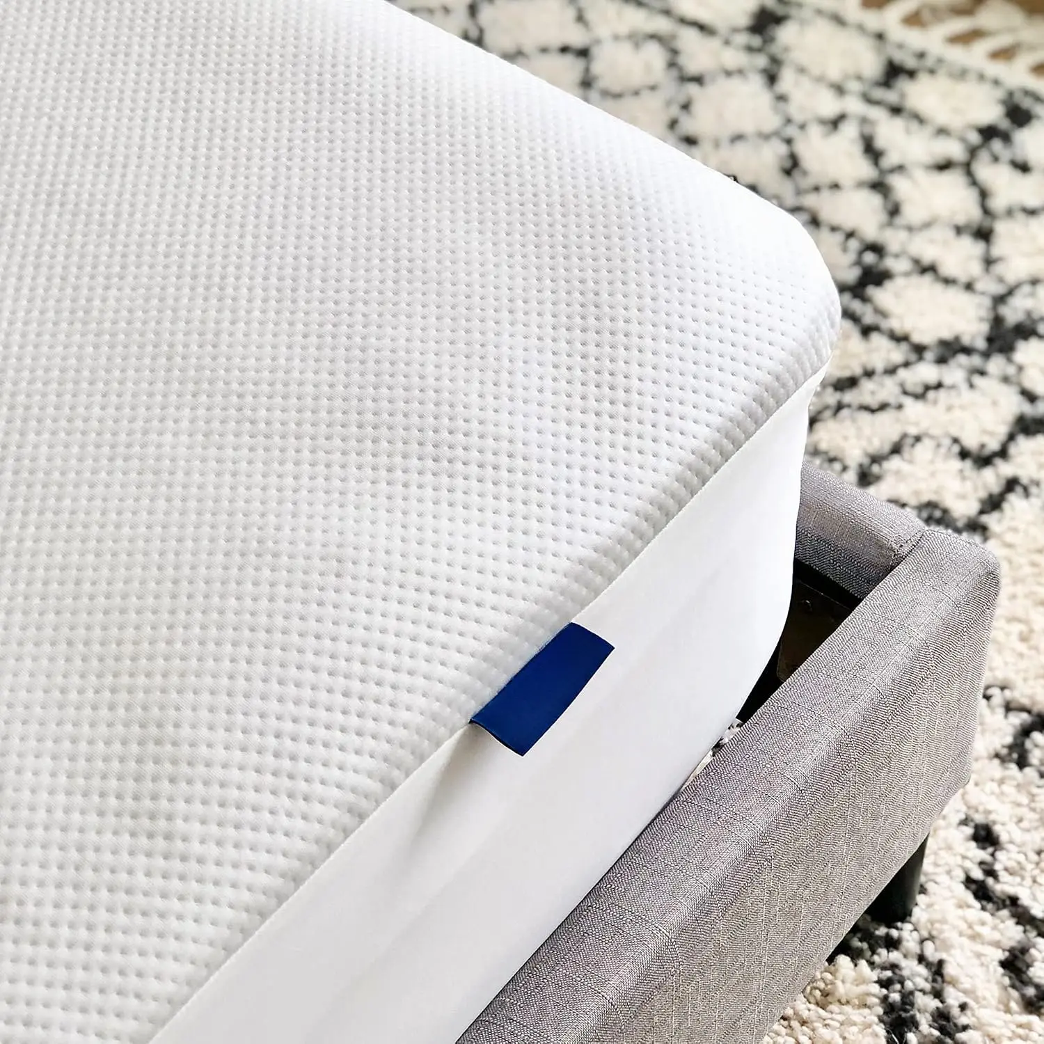 Size Luxury Tencel Mattress Protector,  , Ultra Soft, Naturally Cooling & Breathable, Deep Pocket Cover Up to 18"