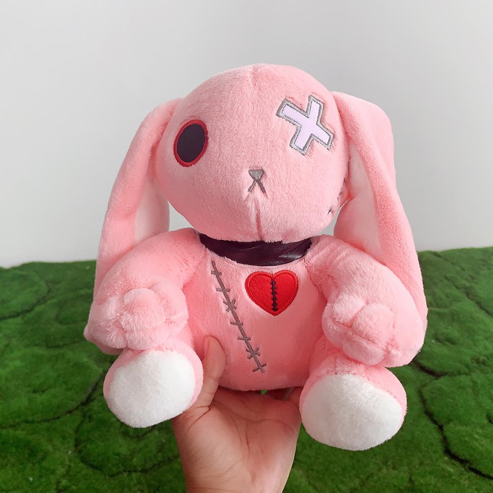 Bunny Plush Creepy Goth Rabbit Plush Crazy Rabbit Plushie Toys Cuddly Stuffed Animal Spooky Gothic Bunny Stuffed Animal Cute Horror Dreadful Bunny Doll For Halloween Easter Christmas Valentines Birthday Gift Bunny Plush Creepy Goth Rabbit Plush Crazy Rabbit Plushie Toys Cuddly Stuffed Animal Spooky Gothic Bunny Stuffed Animal Cute Horror Dreadful Bunny Doll For Halloween Easter Christmas Valentines Birthday Gift