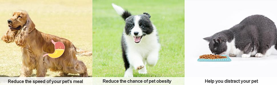 Licking Mat for Dogs & Cats 1 Pack with Suction Cups, Dog Lick Mat for Anxiety Relief, Dog Toys to Keep Them Busy, Peanut Butter Licking Pad for Boredom Reducer, Perfect for Bathing Grooming