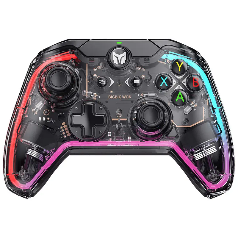 Symphony gaming wired gamepad PC, PS4 PS5, Switch somatosensory  RGB Charging Bundle for Playstation Portal Wireless Hall Effect  Programmable Mobile Pro  with Gyro axis sensor fps game
