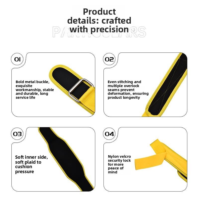 Men's Fitness Waist Belt, Squat Strength Training Universal Sports Belt, Pressurized Deadlift Weightlifting Belt